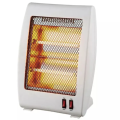 Electric Room Box Heater - 400W / 800W - 2 Halogen Heating Rods with Safety Tip Over Protection. 