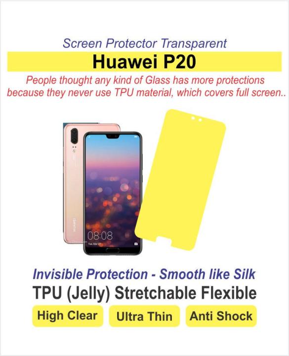 Huawei%20P20%20-%20Screen%20Protector%20-%20Best%20Material%20-%20TPU%20(Jelly)%20-%20Image%203