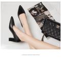 Women Block Platform heels pumps shoes ladies casual shoes. 