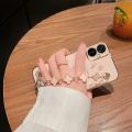 VRQR Clover Bracelet Case For Tecno Camon 19 Neo Back Cover Flowers Pattern Phone Cover Tecno Camon 19 Pro 9T CI6n CI8 CI8n. 