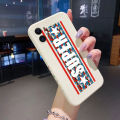 YIWESAN For Huawei Nova 7i Case Thin Side New Design Phone Case Square Edge Pattern Silicone Casing Fashion Tide Full Back Cover Camera Shockproof Protection Cases Softcase Men Women. 