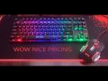 Semi Mechanical RGB branded leet gaming keyboard  best for pro gamers 100% orignal and same as shown. 
