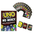 UNO Show 'Em No Mercy Card Game - Extreme Rules, Brutal Penalties (Draw +10, +6) - Fast-Paced Family Fun, Ages 7+. 
