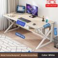 Computer table simple modern K shape portable folding computer laptop study table Gaming Table office desk home furntiure workstation. 