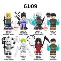 Naruto Minifigures Toys kakashi Madara Minato Comic Cartoon Building Blocks Compatible Lego model. 