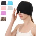 Men Women Head Massager Cap Gel Hot Cold Therapy Headache Migraine Relief Cap Stress Pressure Pain Relief Massage Hat. 