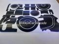Sticker Engine Kit For Self Start CG 125 New Model Sticker Kit Waterproof Matt Black. 