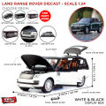 Land Range Rover 1:24 Diecast Car, High Simulation Sound & Light Pull Back Die Cast Scale Model Cars Series Metal Body & Plastic Parts, Openable Doors & Hoods Alloy Models Vehicle Children Toys Die-cast Vehicle Best Motorcar Vehicles Gift Toy For Kids. 