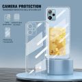 itel RS4 2024 Phone Case For itel RS4 itelRS4 R S4 RS 4 Transparent Card Holder Camera Lens Protection Fashion Shockproof Silicone Square TPU Soft Clear Casing Back Cover. 
