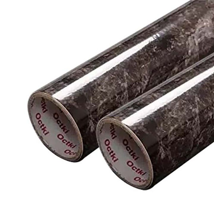Easy Kitchen Self Adhesive Wallpaper Marble Stickers Waterproof Heat Resistant Kitchen Countertops Table Furniture Cupboard Wall Paper
