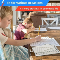 Chore Chart Check List Task Board Set with Slider Daily to Do List Board Reminder Board Kit Detachable Reusable Chores Chart. 
