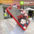chenyyka For Iphone 6 Plus Iphone 6s Plus Case Cartoon Cute Snow White Thin Edge Frosted Transparent Hard Cases Shockproof Casing Full Cover Protect Case. 