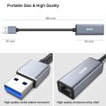 BENFEI USB to Ethernet Adapter, USB 3.0 to 10/100/1000 Gigabit Ethernet LAN Network Adapter Compatible for MacBook, Surface Pro, Notebook PC with Windows7/8/10, XP, Vista, Mac. 