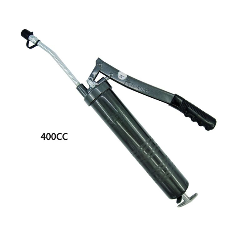 Ingco Grease Gun Heavy duty 400cc 4500psi-7300psi  Air Grease Gun, 400CC Steel High Pressure Pneumatic Grease Gun Cartridge Greasing Manual Tool NOTE random color will be delivered