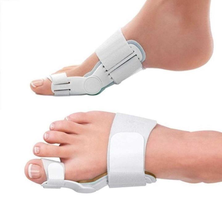 Bunion Corrector and Bunion Relief Hinged Orthopedic Bunion Splint with Hallux Valgus Bunion Pads for Men and Women- Toe Straightener Guard to Realign Toes and Foot Pain Relief