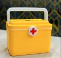 Empty Small First Aid Box High Quality Medicine Box Best For School, House And Office Medical Kit Home Portable Medical Boxes Transparent Plastic Medicine Pills Storage Box Organizer First Aid Kit Cosmetic Organizer Portable Kit. 