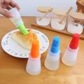 Silicone Cooking Oil Bottle with Basting Brush. 