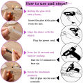 Pack of 10 - Small Glue Gun Sticks / 7mm Glue Stick / Imported Glue Stick / Original Branded Glue Stick Art # GW-SGS01 (10 Stick). 