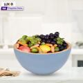 wooden serving bowl. 