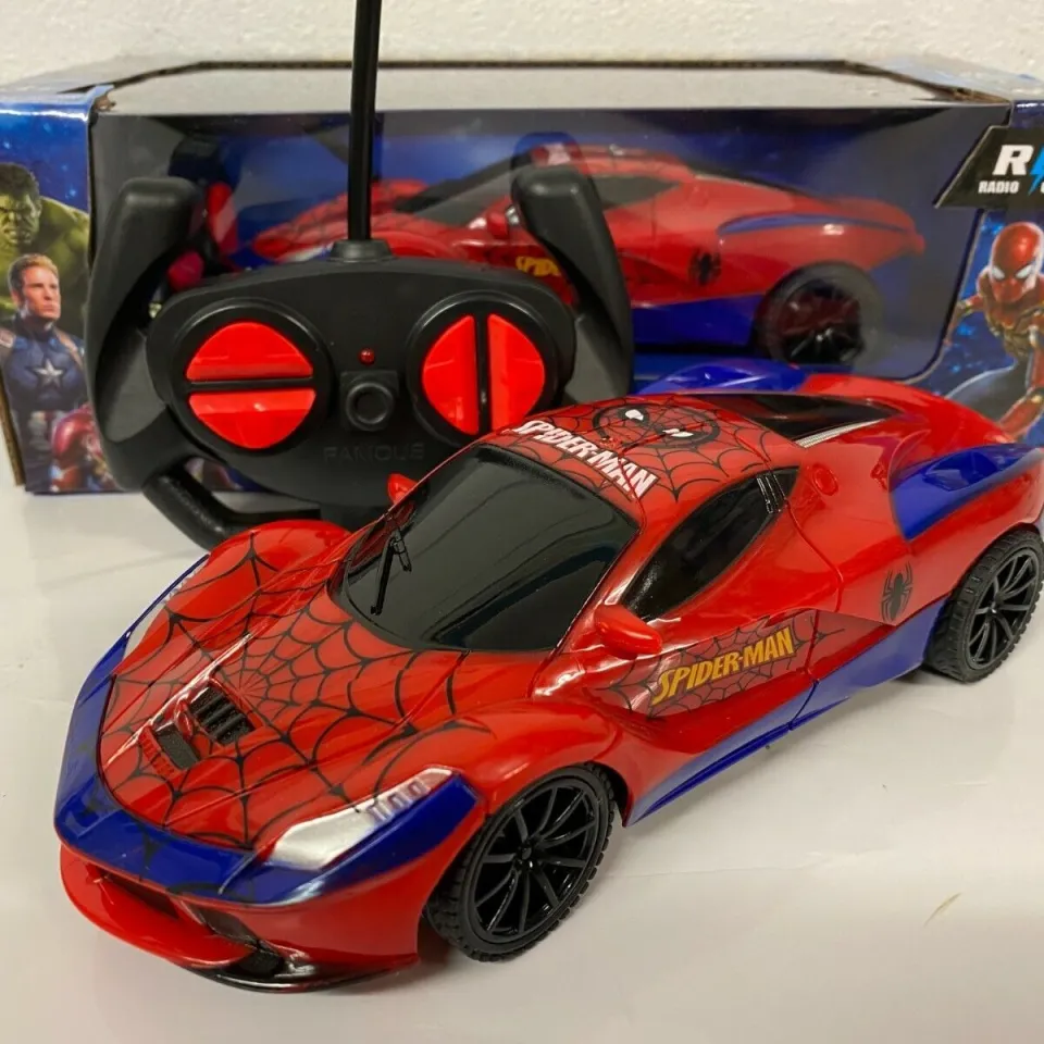 Spiderman control car online