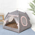 Dog House Super Soft Wide Application Fabric Easy Cleaned Printed Kitten Nest Pet Supplies. 