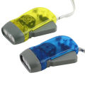 Emergency mini self-charging hand pressing 3 led hand crank flashlight outdoor camping lights manual generator torch light. 