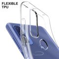 Motorola Moto G Pure (2021) Back Cover Crystal Transparent Soft Clear Silicon Ultra Thin Protective Case. 