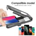 Universal Adjustable 360° Degree Rotating Waterproof Bike Phone Mount Cell Phone Holder for Motorcycle with TPU Touch-Screen. 
