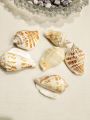 Natural Sea Shell Charms from Seek for Style – Assorted Designs for Jewelry & Crafts (Drilled) | Home Decor Aquarium Decorations. 