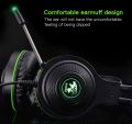 Gaming Headphone / Headset / RGB Lighting / Thunder V5000 / Super Bass / Beats / Stereo / Dual 3.5mm Plug Interface with Microphone / HD Music / Smart / Fancy / Stylish / Mobile / Laptop / Desktop / PC. 
