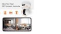 WiFi Monitor E3 2MP-Ebitcam 1080P Smart Home WiFi Camera with Pan/Tilt/Zoom,Night Vision Motion Detection 2-Way Audio -for Home Safety Baby Pet Cam, Cloud Storage, Compatible with Alexa. 