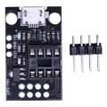 Development Programmer Board for ATtiny13A/ATtiny25/ATtiny45/ATtiny85. 