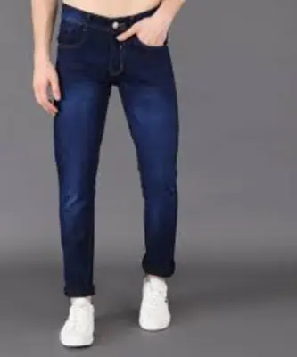 DARK BLUE JEANS PANT IN GOOD QUALITY FABRIC (DENIM)