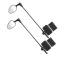 JDXHLAU 2 Pack Bike Helmet Mirror, 360 Degree Adjustable Bicycle Rear View Mirror Bike Mirror Lightweight for Cycling. 