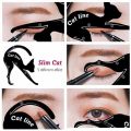 Women Cat Line Eye Makeup Eyeliner Unique Stencils Templates Makeup Tools     1. Thoughtful design for woman's eye beautiful.     2. With 10 different style, it can meet most of your needs.     3. Easy and convenient to use,portable size, easy to carry. r. 