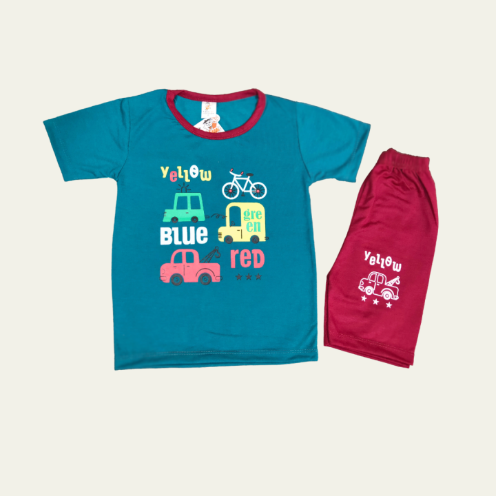 Baby Boy T Shirt and Shorts Kids Round Neck O Neck Short sleeve