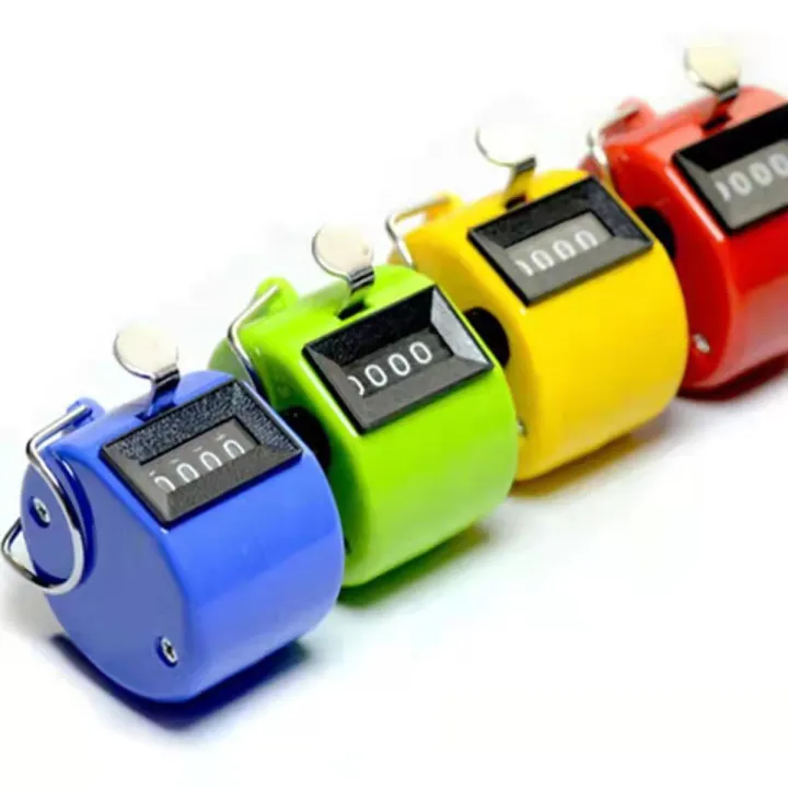 Headcount Clicker 【Footprint】 Mechanical Golf Clicker Manual Counter Handheld Counting ...