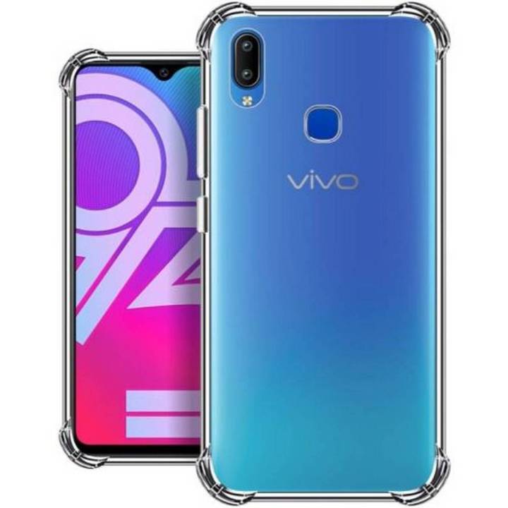 Vivo Y93 Soft Shock Proof Jelly Back Cover Transparent