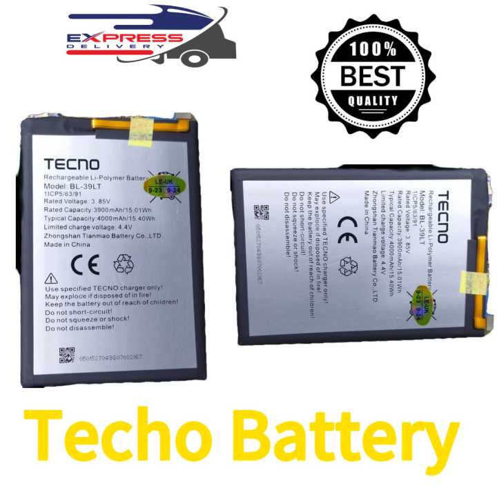 Techno%20Spark%204%20Battery,%20BL-39LT%20Battery,%20Techo%20Battery%20-%20Image%202