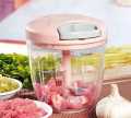 900ML Chopper With 5 Sharp Blades | Food Processor | Chopper  / Speedy Chopper / Hand Chopper / Manual Chopper / Hand Cutter / Large Size. 