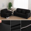 3 seater, 5 Seater, 6 seater, 7 seater fitted sofa cover Standard Size and Stretchable Jersey Solid Color Elastic Fitted Sofa Cover. 