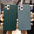 KOKKO Fashion Woven Pattern Phone Case Shockproof Breathable Compatible For Iphone 13/iphone 13 Pro Max/iphone 11pro/iphone11pro Max/iphone 12. 