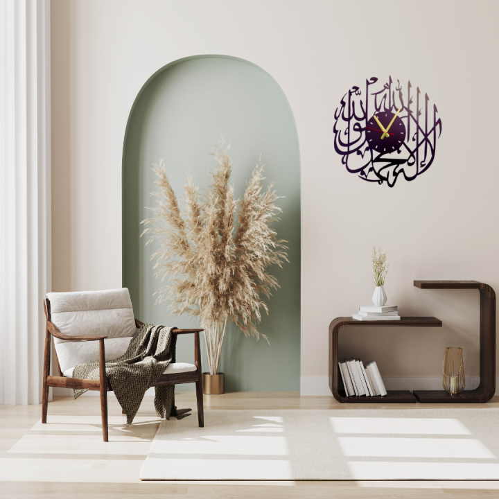 STYLO%20DREAM%20DECOR%20kalma%20wall%20clock%20wooden%20kalma%20clock%20kalma%20clock%20Premium%20Kalma%20Design%20Wall%20Clock%20for%20Home%20D%C3%A9cor%20Kal%20mac%20Calligraphy%20Clock%20for%20Prayer%20Room%20Beautiful%20(size%2016x16%20inch)%20-%20Image%203