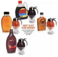 Honey Chocolate Maple Syrup Dispenser Distributor Press Type Syrup Viscous Liquid Squeezer Juice Bottle Extrude for Home and Restaurant - Transparent 200 ml. 