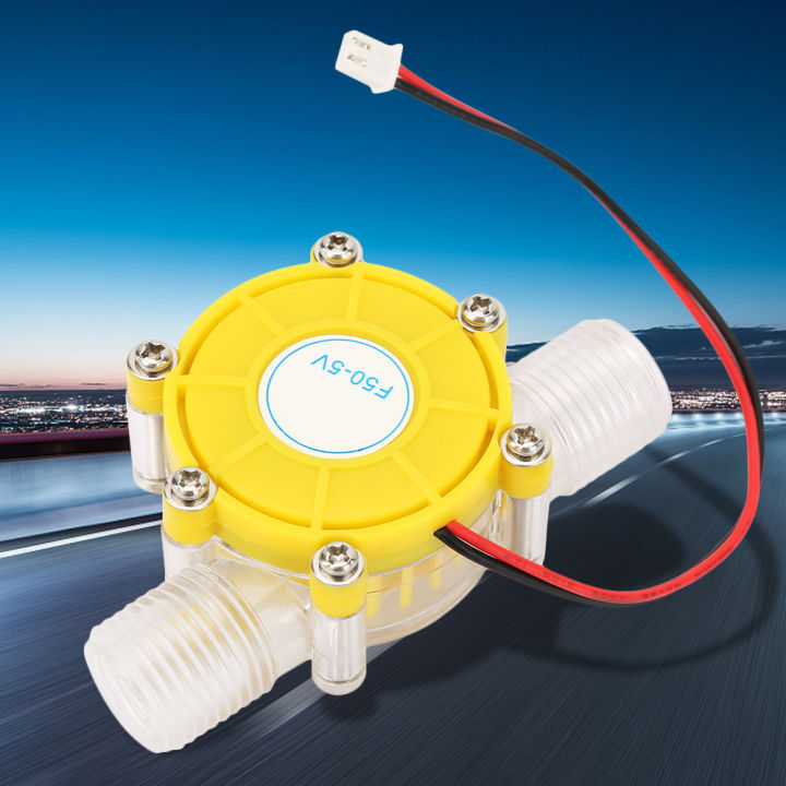Micro-Hydro Generator F50 DC Water Flow Pump Turbine Hydroelectric Power 5V/12V/80V Low Noise