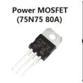 2 Pcs- Genuine ST 75N75 P75NF75 Power MOSFET Transistor 80A 75V. 