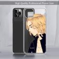 Matsuno Chifuyu Tokyo Revengers anime Phone Case Transparent soft For iphone 11 13 12 14 x xs xr pro max mini plus. 