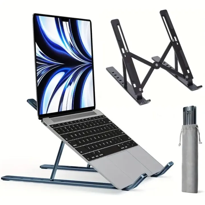 Aluminium%20Laptop%20Stand%20Silver%20&%20Black%20With%20Detachable%20Single%20&%20Dual%20Fan%20Stand%20For%20Laptop%20-%207%20Gear%20To%20Adjust%20Height%20&%20Anti%20Slip%20Rubber%20Grip%20-%20Full%20Metal%20Body%20Adjustable%20Portable%20And%20Foldable%20Laptop%20Stand%20-%20Image%205