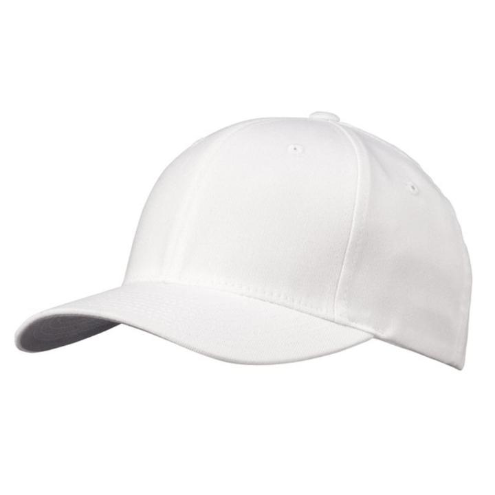 Bulk Lot x 12 Plain Baseball Caps White Hat Cap