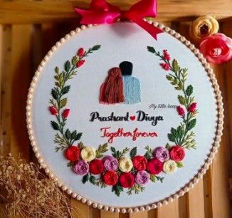 handmade%20customized%20wedding,%20engagement,%20birthday%20gift%20embroidery%20on%20Hoop%20-%20Image%204
